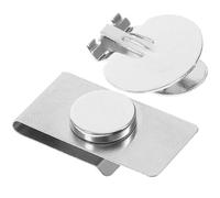 POPETPOP Clip Magnético para Corbata Cierre Oculto y Antiarrugas, 1 Par para Hombre y Mujer, Adecuado para Oficina y Eventos Formales