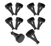 POPETPOP Clips para Ventilación de Coche 10 Pcs de Plástico y Hierro, Fácil Instalación y Reemplazo, Accesorio Minimalista para Ambientador en Celebración Verano