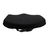 POPETPOP Cojín de Asiento Ergonómico Negro Espuma Viscoelástica para Coche, Cómodo y Elevador, Adecuado para Conducción Prolongada y Alivio del Dolor de Glúteos