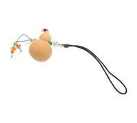 POPETPOP Colgante de Coche Interior en Forma de Calabaza de Madera y Plástico, Decoración Feng Shui para Espejo Retrovisor Que Simboliza Seguridad y Paz, Adecuado para Colgar