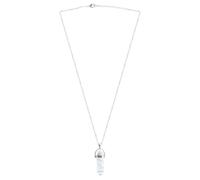POPETPOP Colgante de Collar de Ágata Natural Diseño Creativo y Delicado con Cadena Colgante 2 Piezas con Forma Única y Estilo Llamativo Adecuado para DIY y Cosplay