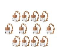 POPETPOP Colgantes y Diseño Sencillo Difusión de Fragancia de Botellas de Aromaterapia 12piezas de Vidrio para Coche para Ambiente en Pared y Vestíbulo