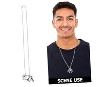 POPETPOP Collar de Hockey Unisex con Colgante de Patín de Accesorio Deportivo Creativo para del Patinaje y Hockey Diseño Versátil para Mujeres y Adolescentes para Entusiastas del Deporte