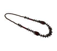 POPETPOP Collar Vintage de Cáscara Natural Joyería Tropical para Fiestas Collar Bohemio Étnico Cuentas Geométricas Accesorios de Verano para Mujer y Hombre