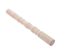 POPETPOP Columna Redonda de Madera Tallada a Mano Estilo Europeo Clásico para Barandillas Interiores en Villa, Fácil Instalación y Sistema Versátil Compatible, Color Caqui