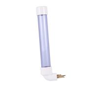 POPETPOP Comedero Automático para Pájaros Bebedero Hitting Pin Dispensador De Agua para Periquitos y Canarios Pequeño Azul Fácil De Limpiar Fugas