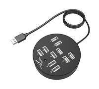 POPETPOP Concentrador USB De Adaptador USB Múltiple Adicional para Portátiles Divisor Multipuerto para Computadora