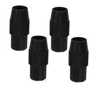 POPETPOP Conector De Varilla Telescópica De 4 Piezas: Adaptador De Tubo Redondo De Longitud Ajustable para Toldos Y Accesorios De Iluminación para Acampar Al Aire Libre.