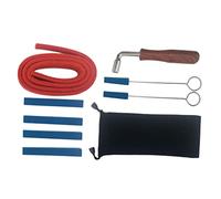 POPETPOP Conjunto de Herramientas de Afinación para Piano con Silenciadores de Goma Accesorios Prácticos para Tuner de Piano de Duraderos y Efecto de Reducción de Sonido