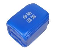 POPETPOP Contenedor de Residuos de Laboratorio 20l Plástico Azul | Tapa Estanca, Pared Reforzada, Transporte de Desechos, Uso Industrial y Educativo, para Ácidos y Disolventes