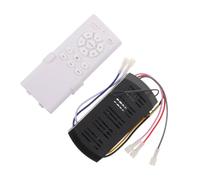 POPETPOP Control Remoto y Control de 6 Velocidades para Ventilador de Techo con Función de Temporizador Compatible con Ventiladores Dc para Celebracion Verano