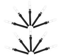 POPETPOP Convertidor de Tinta para Recarga y Absorción de Tinta de Plástico para Pluma Estilográfica Negro Práctico y Fácil de Instalar, Paquete de 10 Piezas