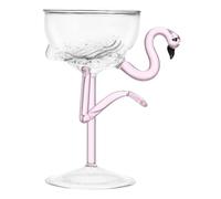 POPETPOP Copa de Vino Flamenco Creativa Alta Capacidad Cristal Transparente Diseño Elegante para Fiestas y Bodas Decorativa para Celebraciones