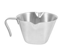 POPETPOP Copa Medidora Espresso Acero Inoxidable con Doble y Taza para Café Diseño Ergonómico Antideslizante para Hogar y Viaje