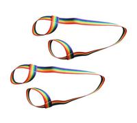 POPETPOP Correa Porta Botas de Esquí y Patines 2 Piezas 12 M X 38 CM de Poliéster Resistente Multicolor para Transporte Cómodo en Exteriores y Uso en Patinaje sobre Ruedas y Hielo