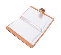 POPETPOP Cuaderno de Ahorro con Candado de Contraseña Carpeta Organizadora de Presupuesto con 100 Sobres para Dinero en Diseño Resistente de PU Textura Cocodrilo en Color Marrón Oscuro