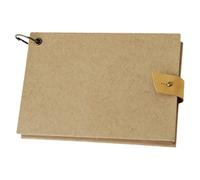 POPETPOP Cuaderno de Notas Vintage de Páginas de Notas de Kraft para Planificación y Dibujo Notepad Portátil para Oficina Escuela y para Proyectos y Importantes
