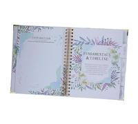 POPETPOP Cuaderno de Planificación de Bodas Práctico para Novia Libreta Portátil para Notas y Organización Libro de Recuerdos y Registros para Eventos Nupciales Regalo para Planificación y