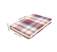 POPETPOP Cuaderno Planificador Tapa de Tejido y 112 Hojas Rayadas, Cuaderno Cuadriculado para Organizar Notas, Uso Diario en Oficina y Escuela