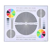 POPETPOP Cuadro de Rueda de Colores del Aula para Sistemas de Monitoreo y Cámaras, Tarjeta de Ajuste del Enfoque Lente en Papel Diseño Resistente para Proyectos al Aire Libre