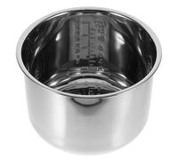 POPETPOP Cubeta Olla GM6 Litros de Acero Inoxidable, Recambio Interior para Olla Programable y Arrocera, Repuestos Compatibles Modelos D/E/F/G/H, Accesorios de Cocina Multifunción