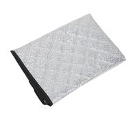 POPETPOP Cubierta Aislante para Congelador, Tela para Cubrir el Refrigerador, Plata, Oxford Cloth y Aluminio, Resistente al Desgaste y Fácil de Quitar, para Mini Nevera y Arcón, Uso