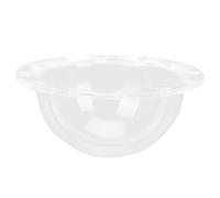 POPETPOP Cubierta Protectora de Lámpara de Acrílico Transparente Media Bola 7 MM Funda para Exhibición Decorativa de Micro Paisajes y Pequeños Objetos Cobertura Resistente para Hogar y