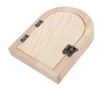 POPETPOP Cubierta Protectora para Interruptor Eléctrico de Madera Maciza, Autoadhesiva sin Taladro, Color Madera Natural, Tamaño Mini, Decoración Mural a Prueba Intemperie, Tapa Enchufe