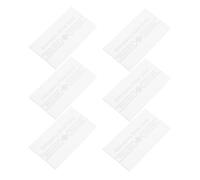 POPETPOP Cubierta Protectora Transparente para Interruptor de Alarma contra Incendios, Vidrio de Seguridad Frangible para Puntos de Llamada Manual, Resistente al Calor, Pack de 6 Unidades