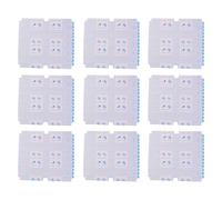 POPETPOP Cubiertas de Libros Autoadhesivas de Pp Impermeables y Resistentes, 16 Piezas para Protección Escolar Diseño Antiencrespamiento Adecuado