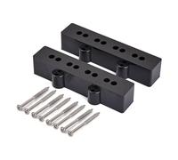 POPETPOP Cubiertas Diseño de 8 Agujeros de Plástico Resistentes a Manchas y Protección para Pickup, Paquete de 2 Unidades para Pastillas Humbucker de Cuatro Cuerdas