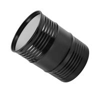 POPETPOP Cubilete Diseño Grueso y Agarre Cómodo de Doble Capa de Dados de Hierro Vaso Resistente y Versátil Color Negro para Entretenimiento en Casa y Fiestas