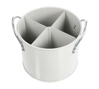 POPETPOP Cubo de Almacenamiento para Utensilios de Cocina Tarro Cilíndrico Multifuncional Ecológico Organizador Compacto para Cubiertos como Tenedores Cucharas y Palillos