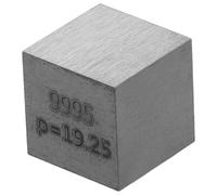 POPETPOP Cubo de Tungsteno 10 MM para Experimentos Científicos y Educación Química Herramienta Didáctica para Maestros y Alumnos