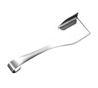 POPETPOP Cuchillo para Cortar Queso de Acero Inoxidable Plata Diseño Multifuncional y Corte Preciso Adecuado para Uso Doméstico y Servir Pasteles