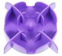 POPETPOP Cuenco de Alimentación Lenta para Perros y Cachorros de Silicona Antideslizante Que Ayuda Digestión y Prolonga Comida