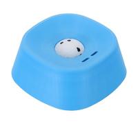 POPETPOP Cuenco para Lamer Perros Medianos Azul Antideslizante, Tazón Interactivo de Alimentación Lenta para Caldo de Huesos y Yogur, Comedero Nutritivo para Entrenamiento y