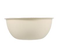POPETPOP Cuenco para Mezclar Apto para Cocinar y Hornear de Acero Inoxidable Blanco, Cuenco para Preparar Alimentos Uso Doméstico y Repostería