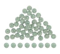 POPETPOP Cuentas de Piedra Volcánica Absorción y Difusión de Aroma 39 Piezas para Difusor de Aceites Esenciales para Coche y Hogar
