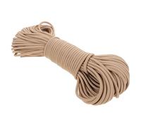 POPETPOP Cuerda de Poliéster Trenzada de 7 Hilos para Fijar Tiendas de Campaña y Lonas, Resistente al Viento, 4 MM, para Senderismo y Actividades al Aire Libre