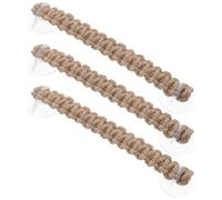 POPETPOP Cuerda para Escalar 3 Piezas para Cangrejos Ermitaños y Reptiles Cuerda Trenzada de Yute Natural Accesorios Colgantes para Terrarios Puente y Hamaca para Lagartos y Dragones