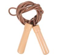 POPETPOP Cuerda para Saltar Fitness Mango de Madera Liso y Cuerda Resistente al Desgaste, Adecuado para Educación Física y Entrenamiento de Resistencia