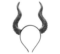 POPETPOP Cuernos de Demonio: Diadema de Cuerno de Demonio Desmontable DIY - Diadema de Halloween para Cosplay, Disfraces y Celebraciones Festivas