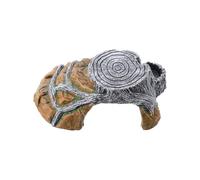 POPETPOP Cueva para Tortugas de Resina Segura Plataforma para Escalar y Lugar de Descanso Adecuado para Acuario o Terrario de Reptiles
