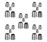 POPETPOP Cuñas Redondas Metálicas 25 Piezas Mango para Martillos y Mazas, Cuñas Resistentes al Desgaste para Uso Obras y Bricolaje