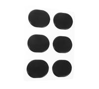POPETPOP de Almohadillas Pads de Control de Ruido Autoadhesivas de Silicona 6 Piezas Juego de Amortiguadores de Vibración para Práctica y Reducción de Sonido para Batería para Tambores
