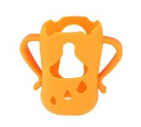 POPETPOP de Antigolpes para Biberón de Boca Ancha Naranja Funda Protectora para Bebés Diseño y Ligero