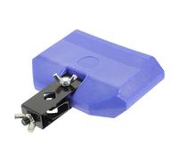 POPETPOP De Percusión Latina Azul De Plástico y Metal, Accesorio De Batería Portátil Abrazadera Para Estante, Sonido Natural y Nítido, Ligero y Durable Para Múltiples Estilos