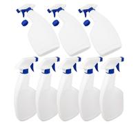 POPETPOP de Spray de 500ml para Uso Comercial y Doméstico Paquete de 8 Botellas de Pe Diseño Ergonómico Aplicando Soluciones de Limpieza