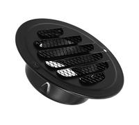POPETPOP de Ventilación Inoxidable Aire Acondicionado Rejilla Redonda para Extractor y Ventilación Diseño Elegante y Duradero Control Óptimo del de Aire para Techo y Paredes